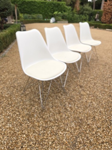 Eames style dsr chairs - x,