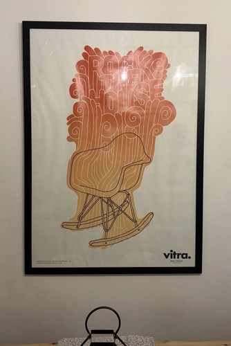 Vitra eames rar rocking chair - eames,