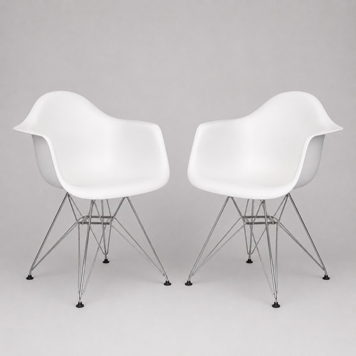 Pair vitra eames - eames, plastic