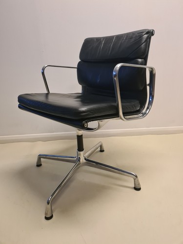 Vitra 208 black leather - vitra,